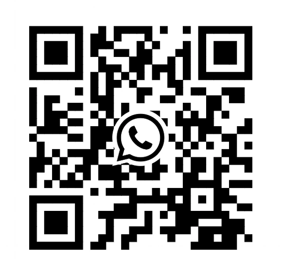 WhatsApp QR code to message Bruce